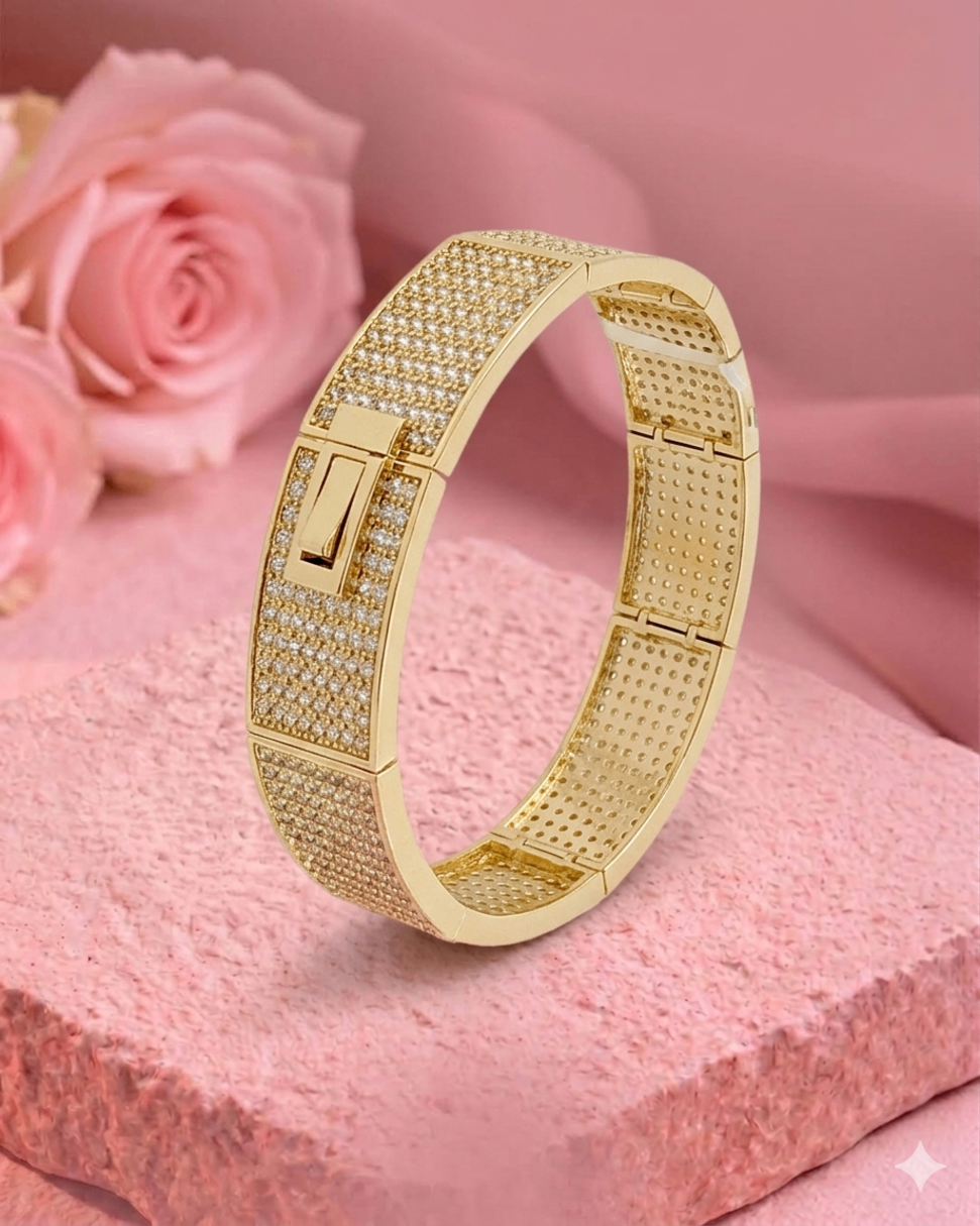 Wave Link Adjustable Bracelet