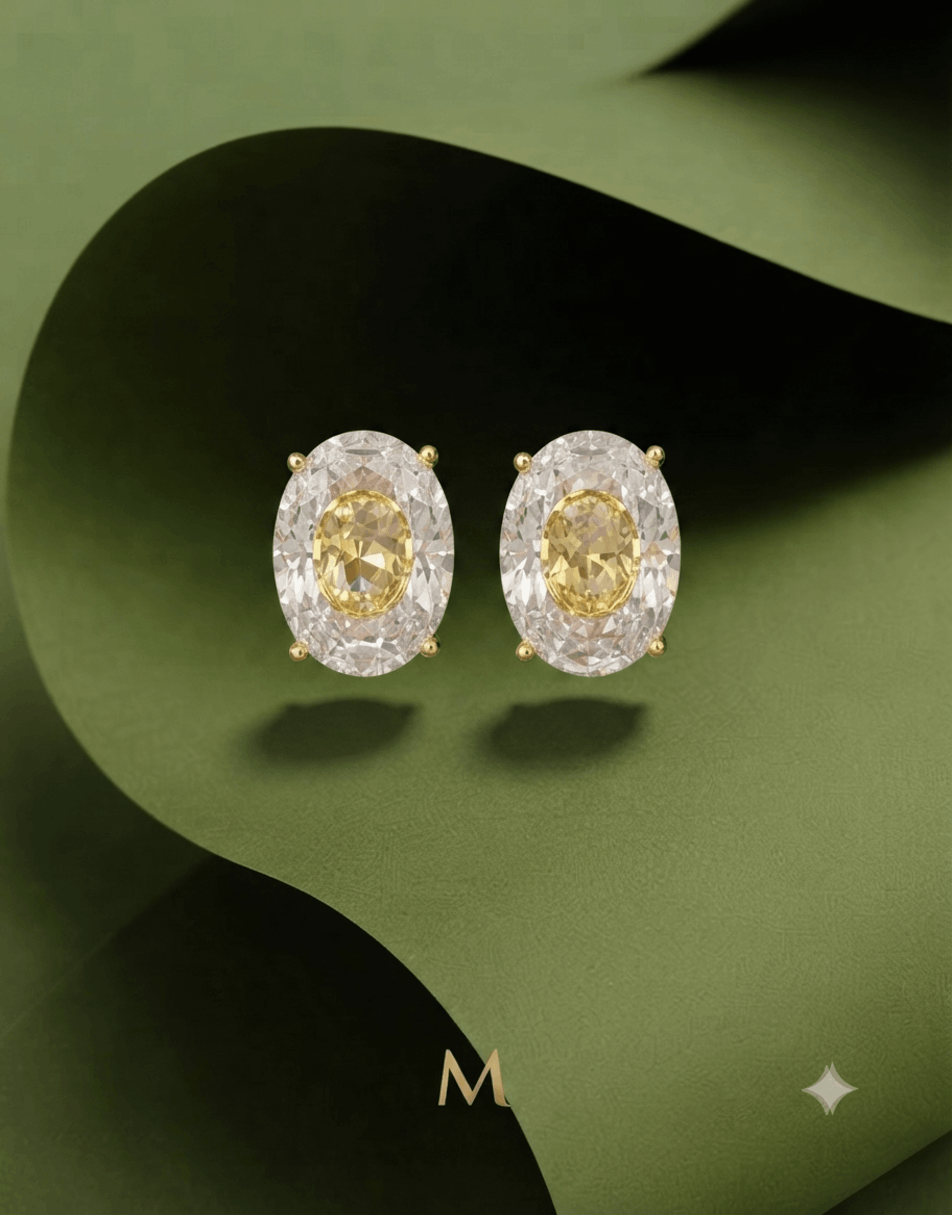 Gilded Petal Studs