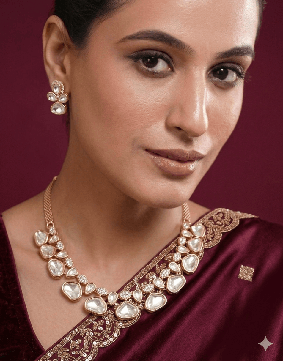 Opulence Polki With CZ