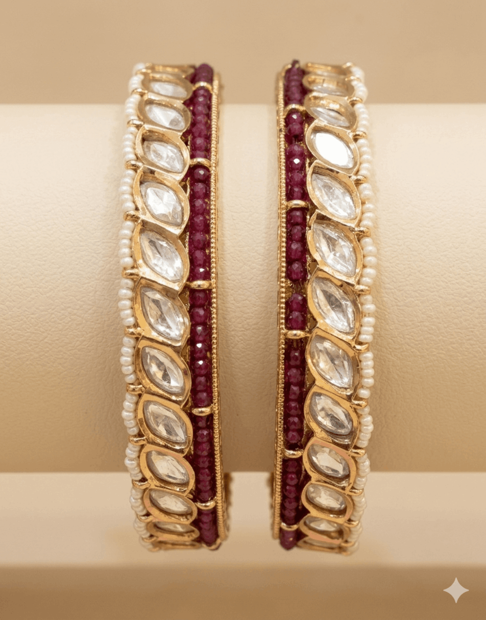 Polki Bangles