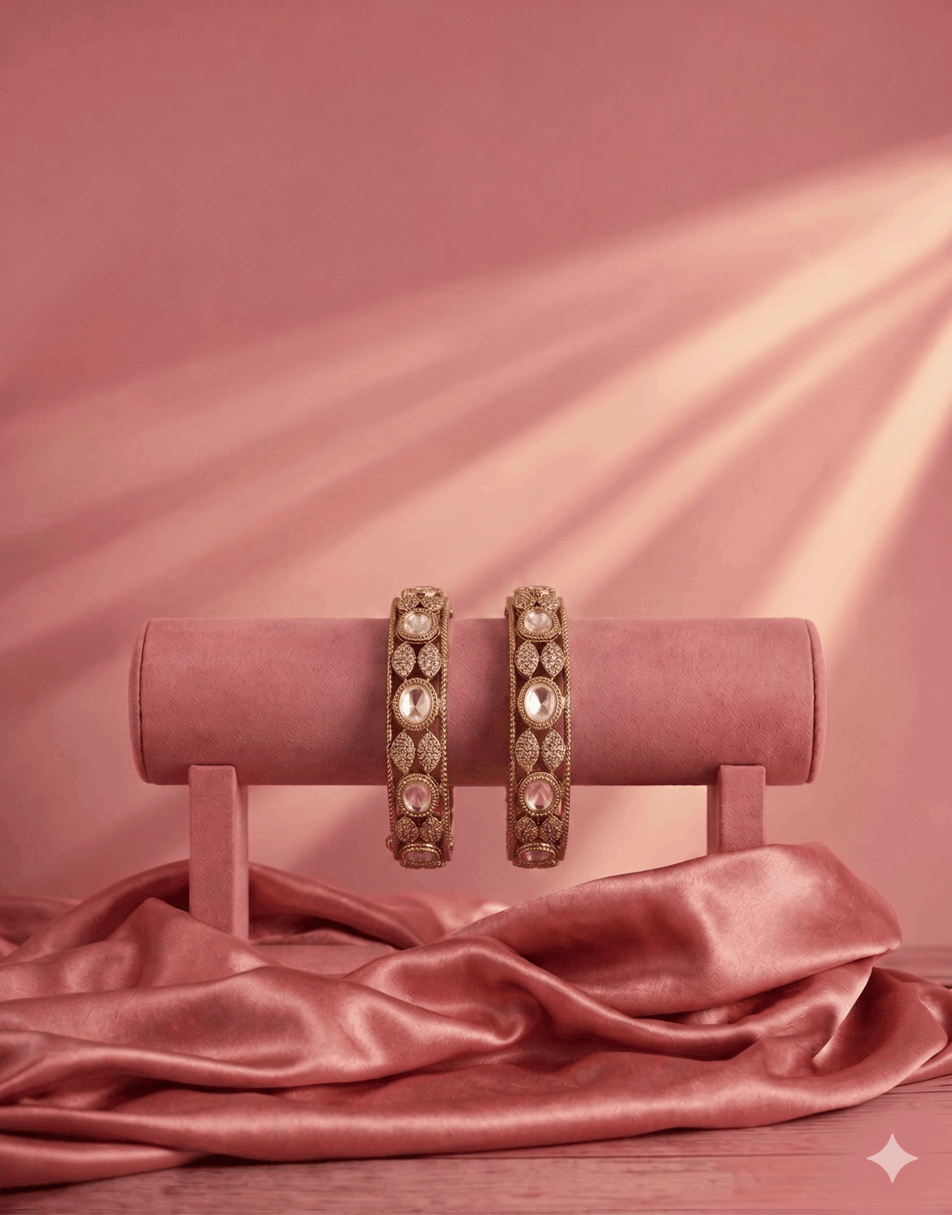 Polki CZ Bangles