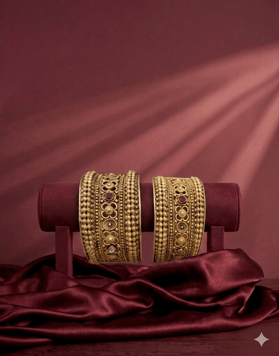 Ethnic Floral Meera Bangles