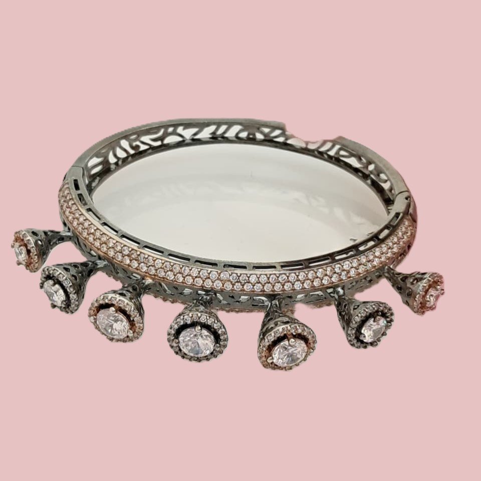 Flow Tide Dewdrop Cuff Adjustable Bracelet